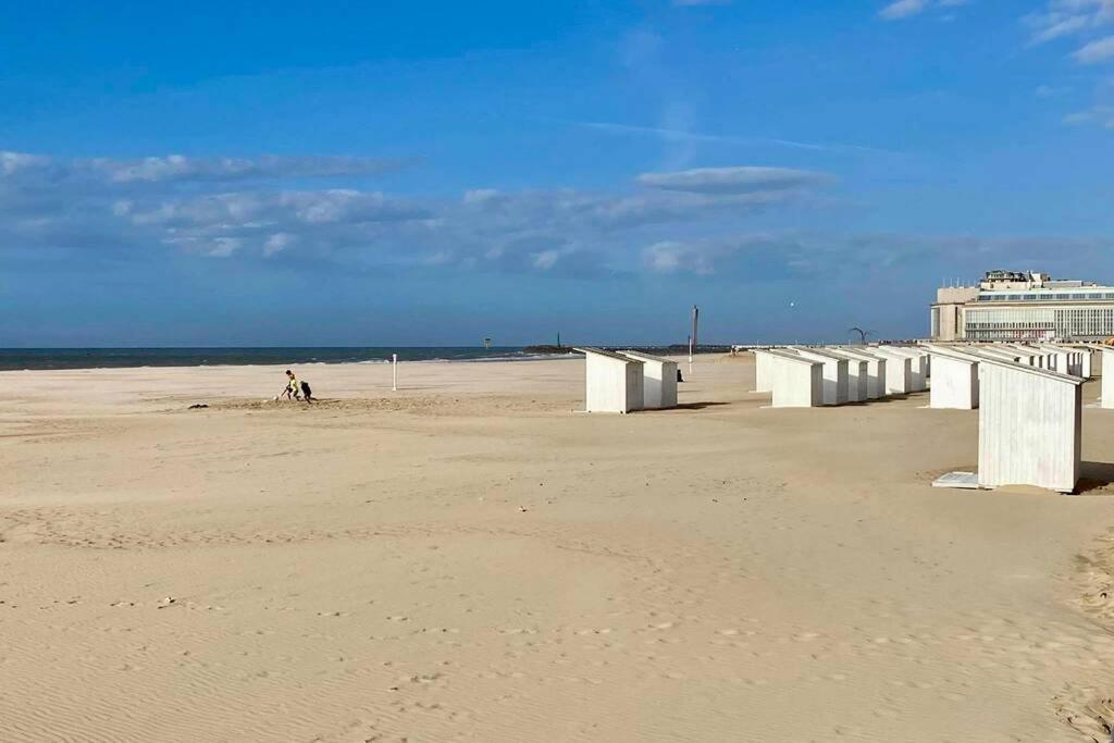 Cabine D'O - Nieuw Appartement Dichtbij Zee! Ostenda Esterno foto